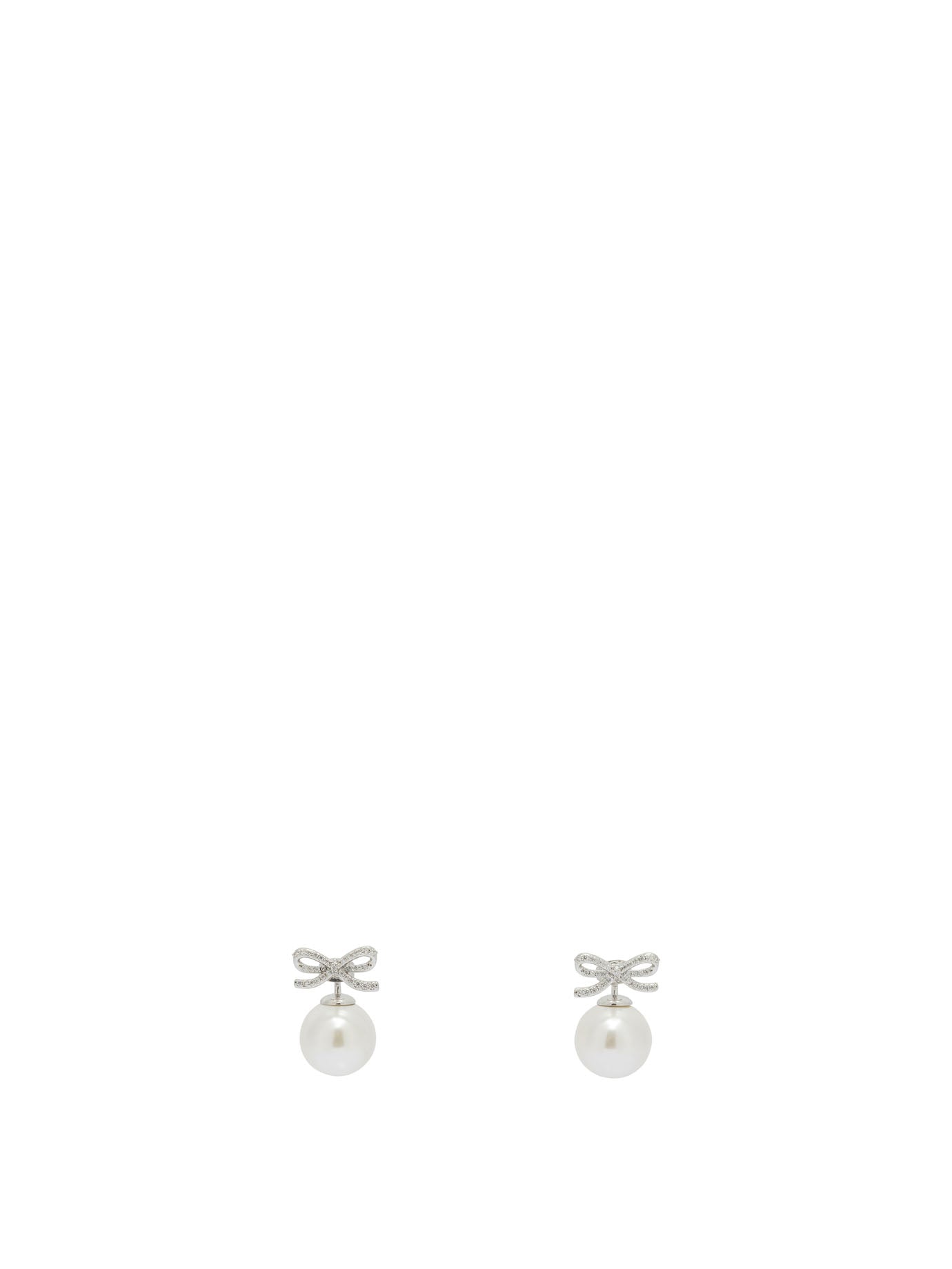 Earrings with pearl and crystals Jewels