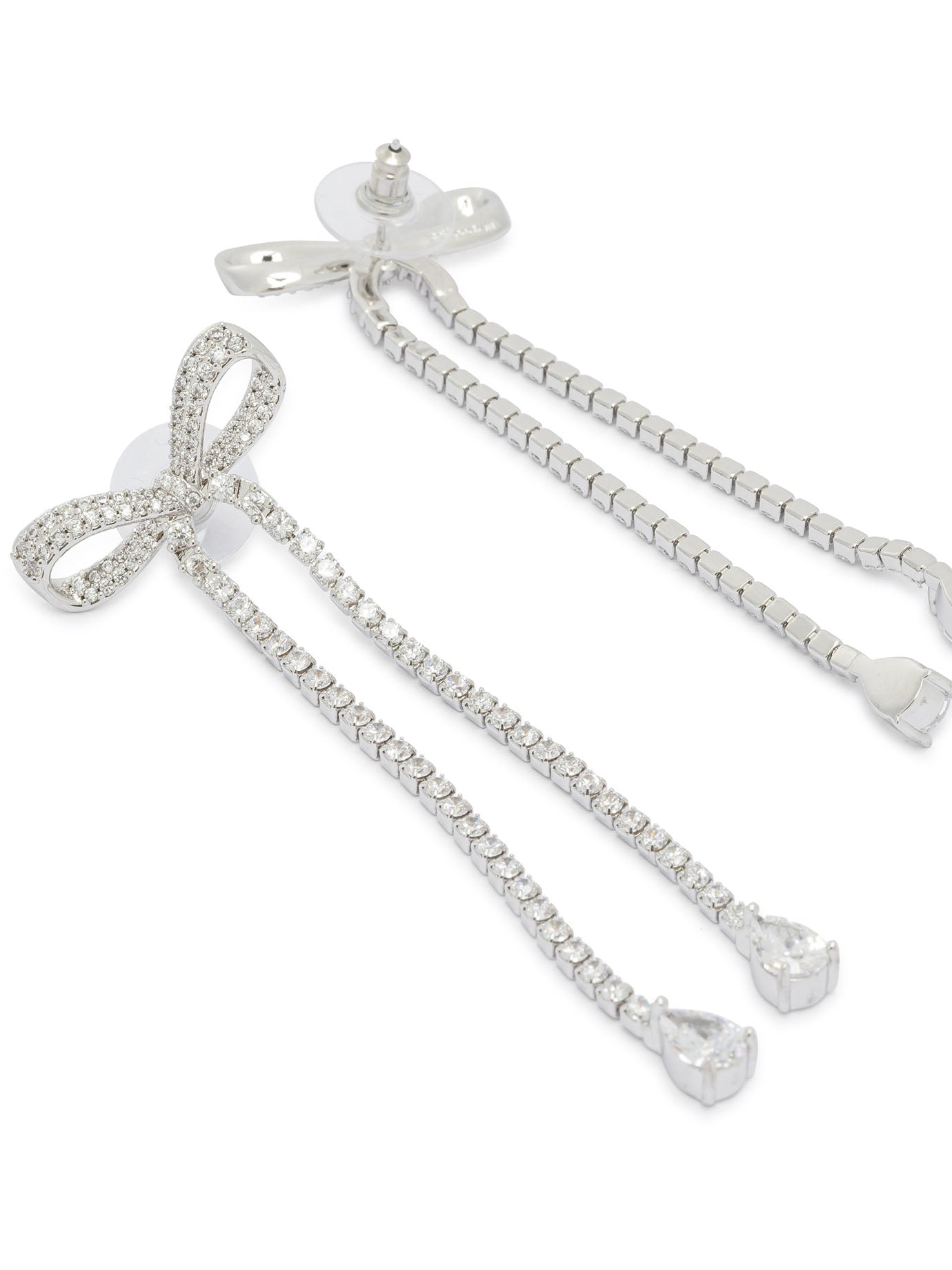 Dangling earrings with crystals Jewels