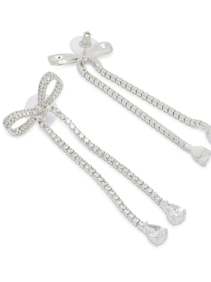 Dangling earrings with crystals Jewels
