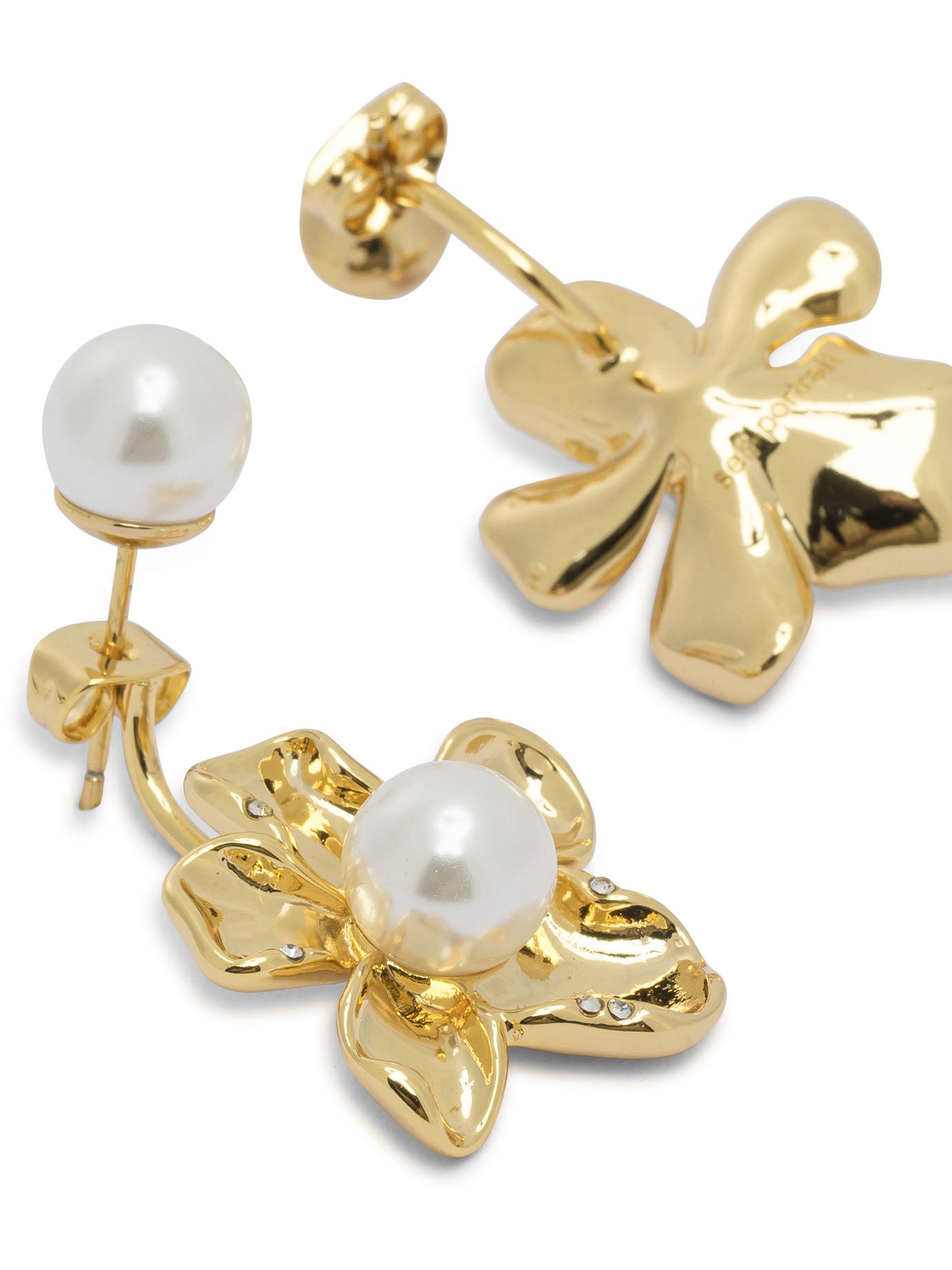 Dangling earrings with pearls Jewels