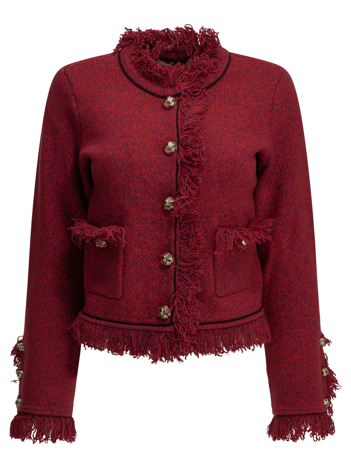 Fringed blazer Jackets and Coats
