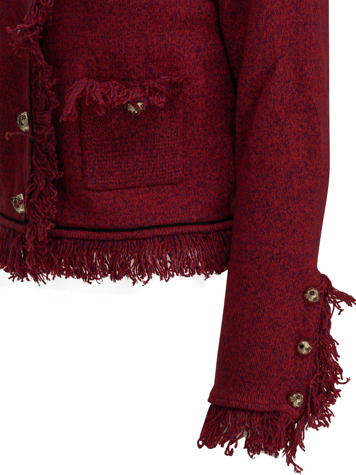 Fringed blazer Jackets and Coats