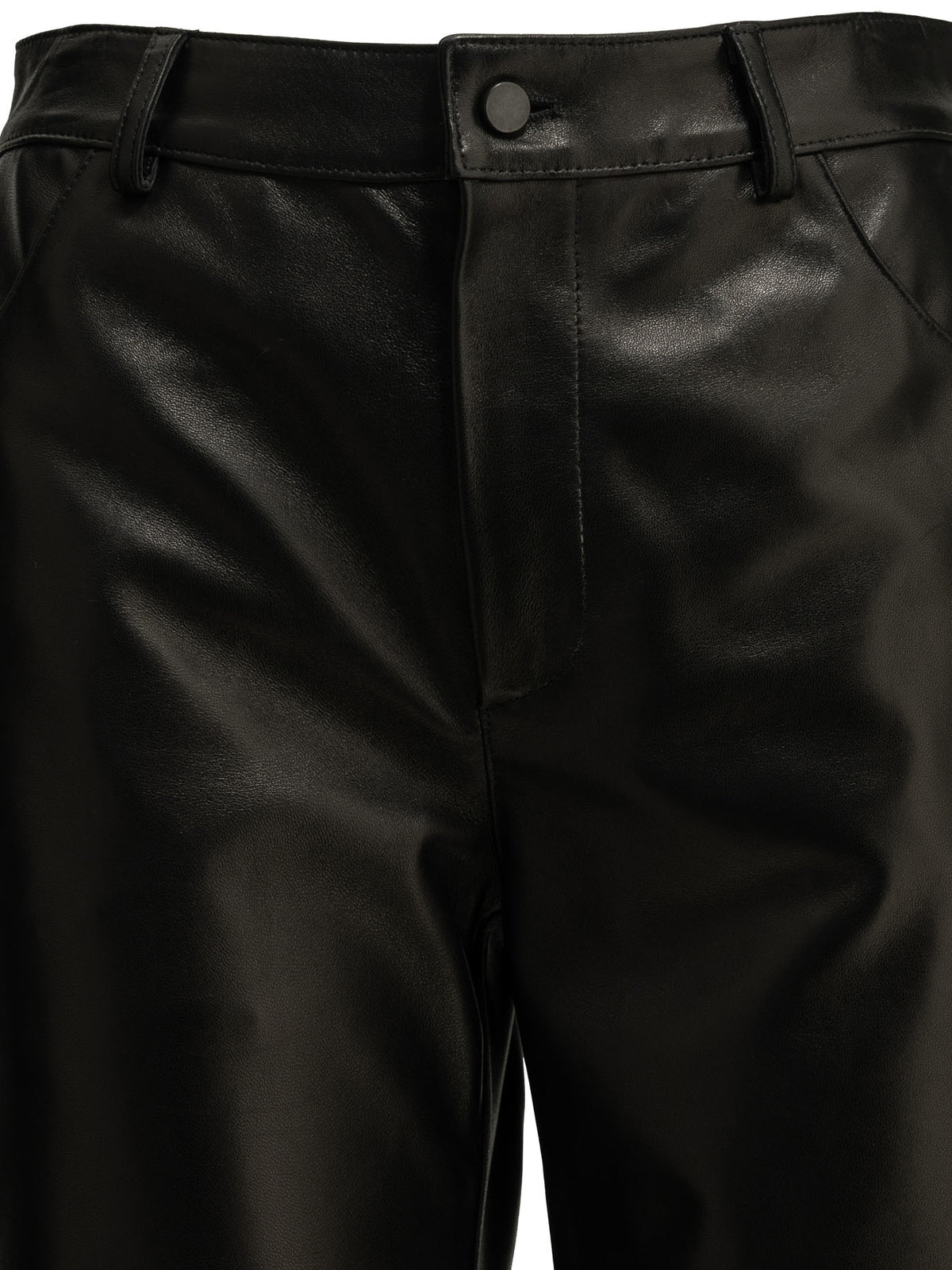 Casual nappa leather pants Trousers