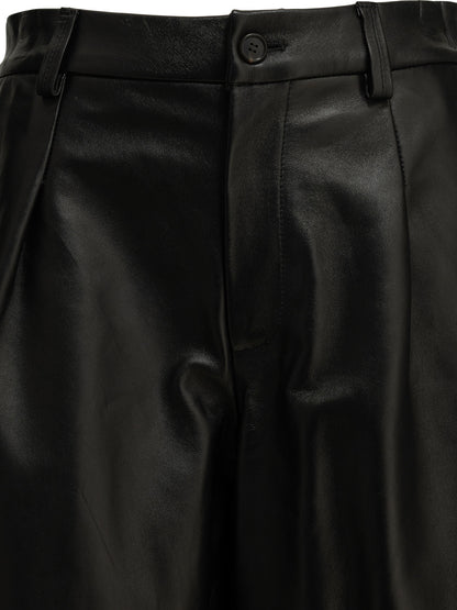 Formal leather shorts Shorts