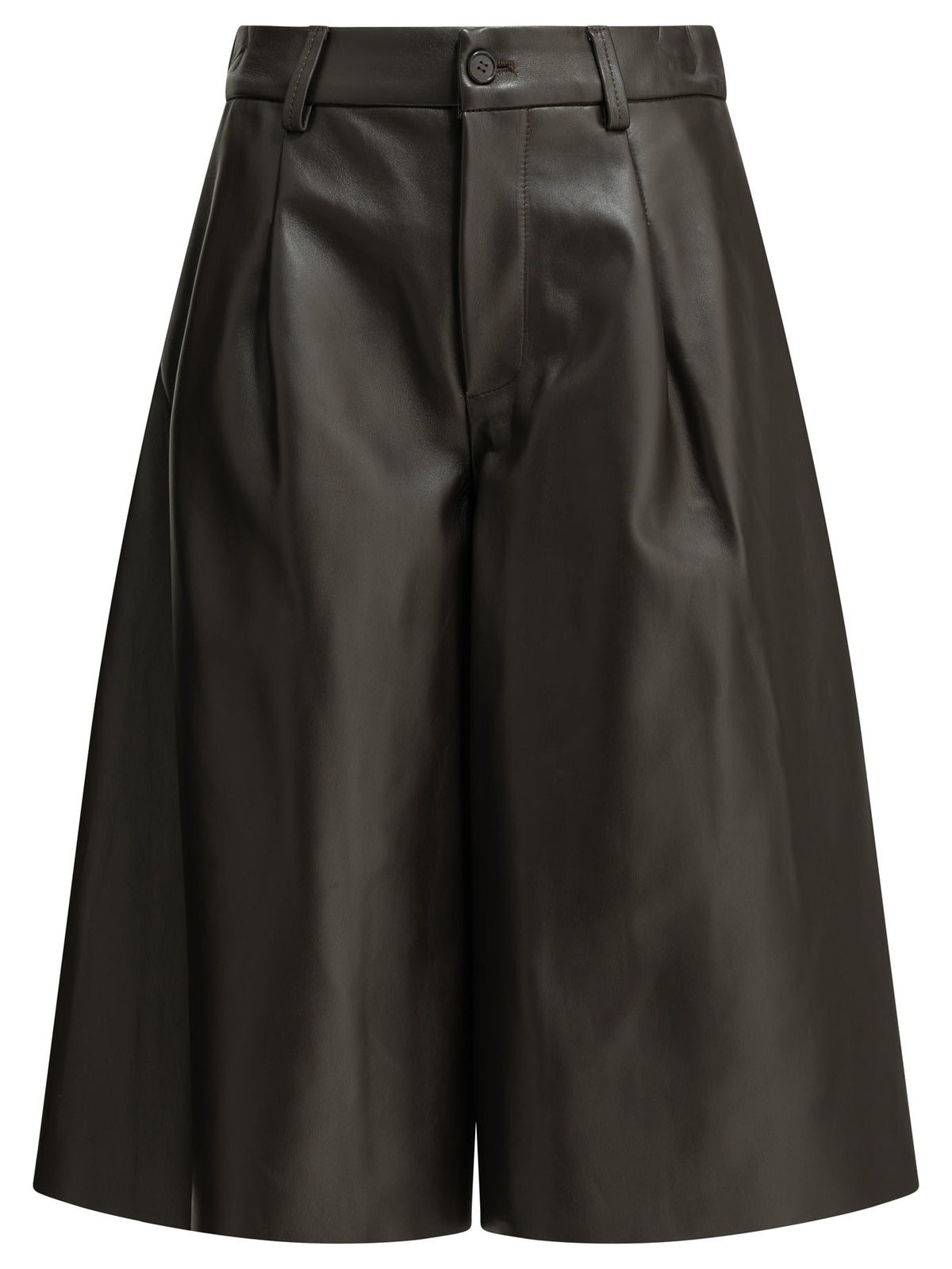 Formal leather shorts Shorts