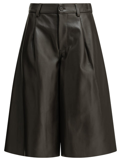 Formal leather shorts Shorts
