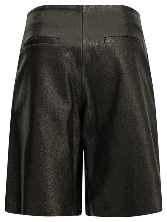 Formal leather shorts Shorts