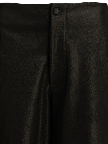 Formal leather shorts Shorts