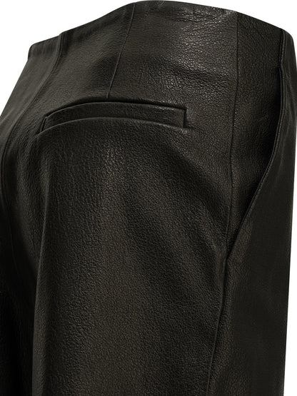 Formal leather shorts Shorts