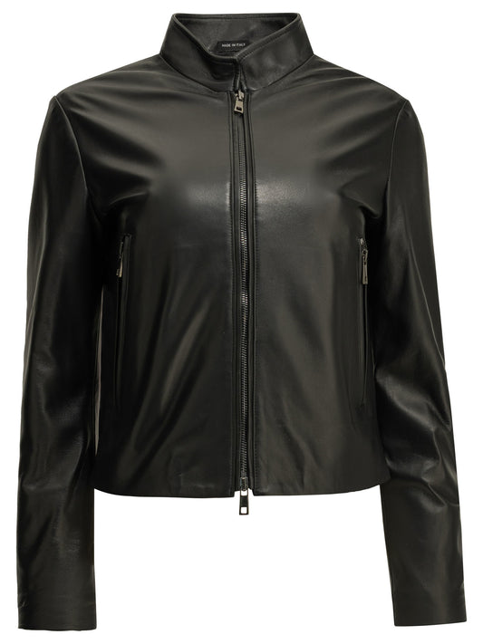 Leather jacket Jackets and Coats