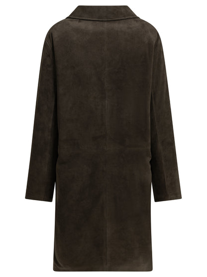 Padded suede jacket Jackets and Coats