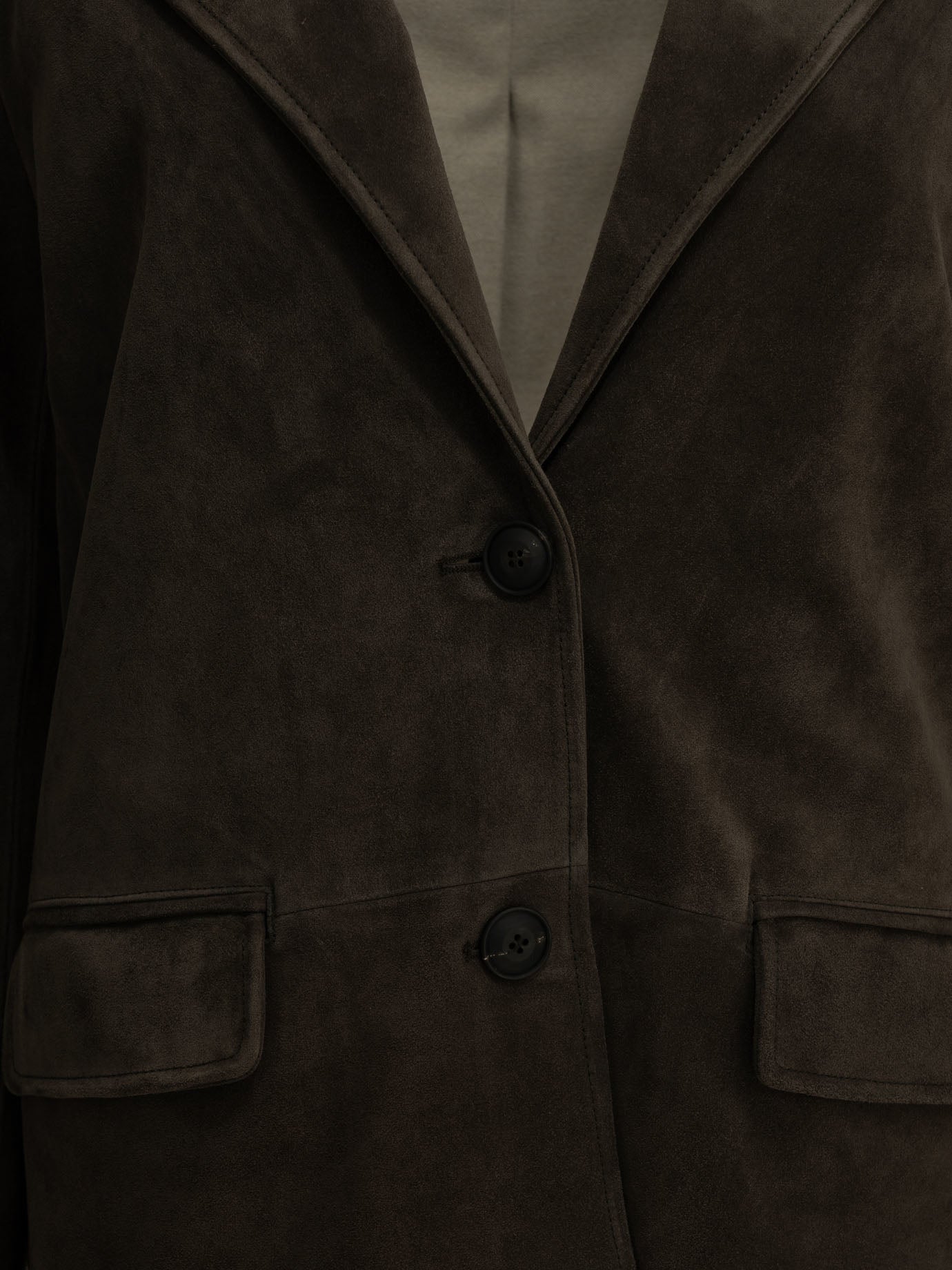 Padded suede jacket Jackets and Coats