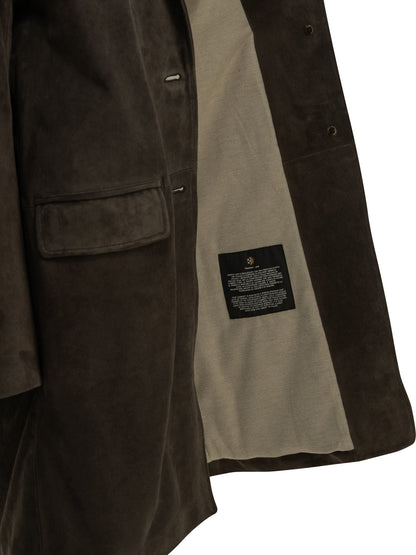 Padded suede jacket Jackets and Coats