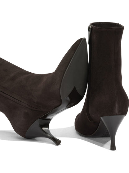 "Jodi 40MM" Ankle Boots with Zipper Boots and Ankle Boots