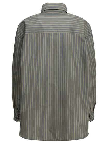 Casual Striped Shirt Shirts