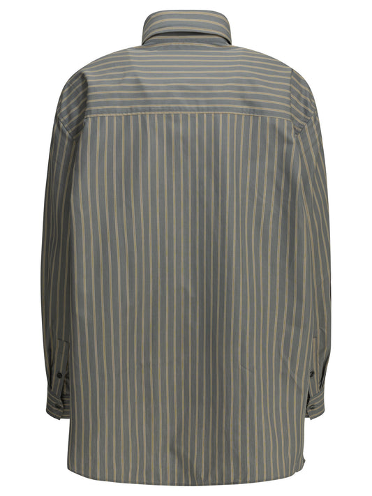 Casual Striped Shirt Shirts