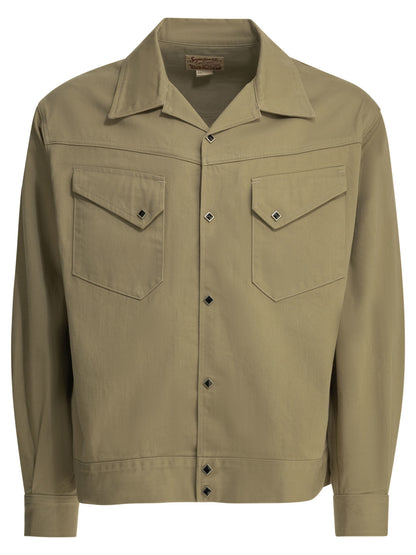 "Western Native American" Overshirt Jacket Jackets and Coats