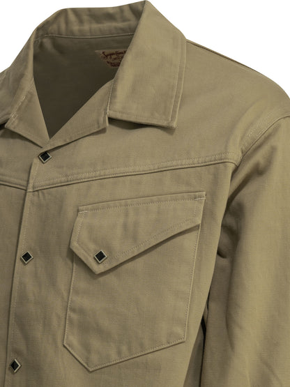 "Western Native American" Overshirt Jacket Jackets and Coats