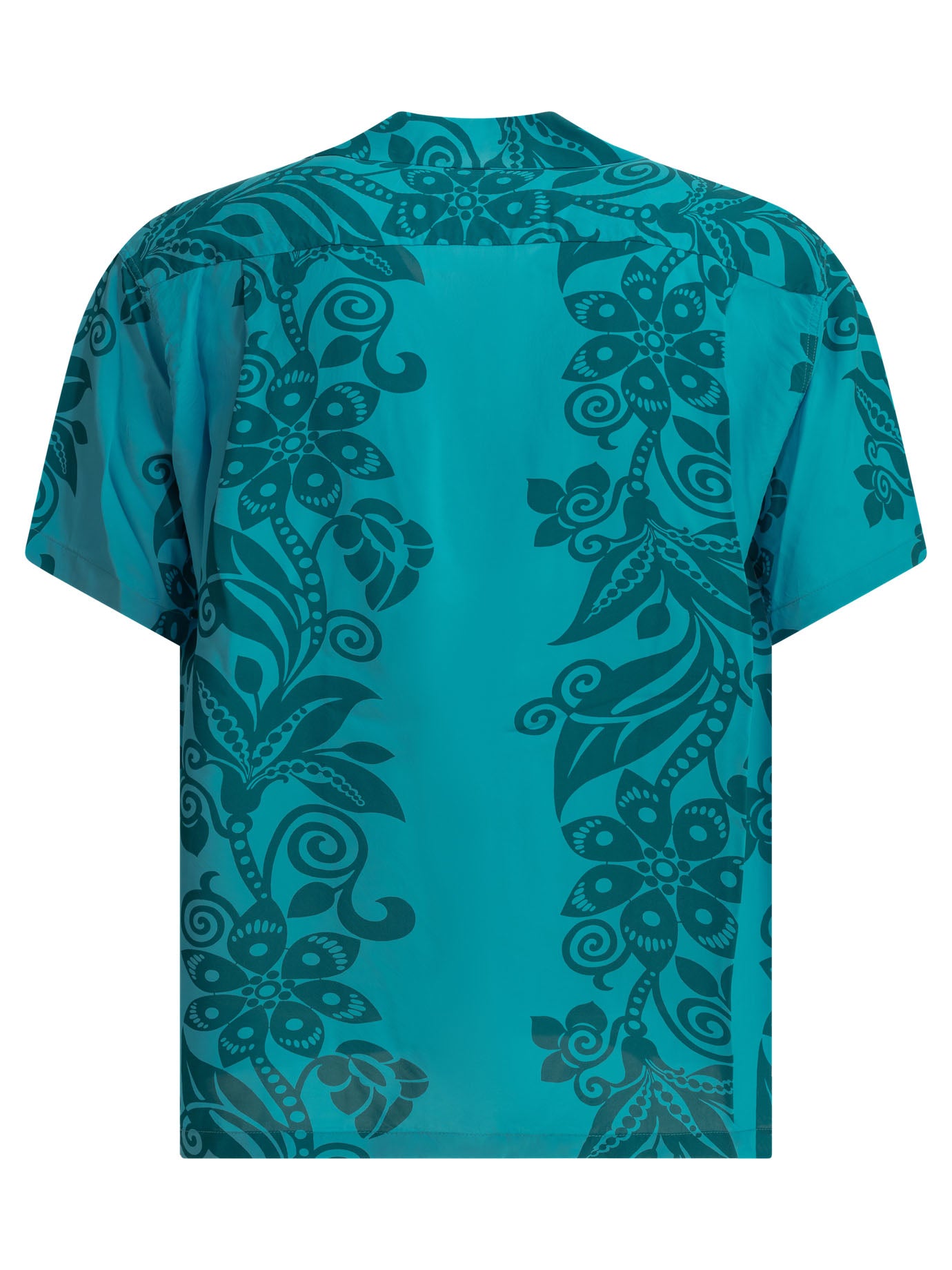 "Pictograph Flower" Casual Shirt Shirts