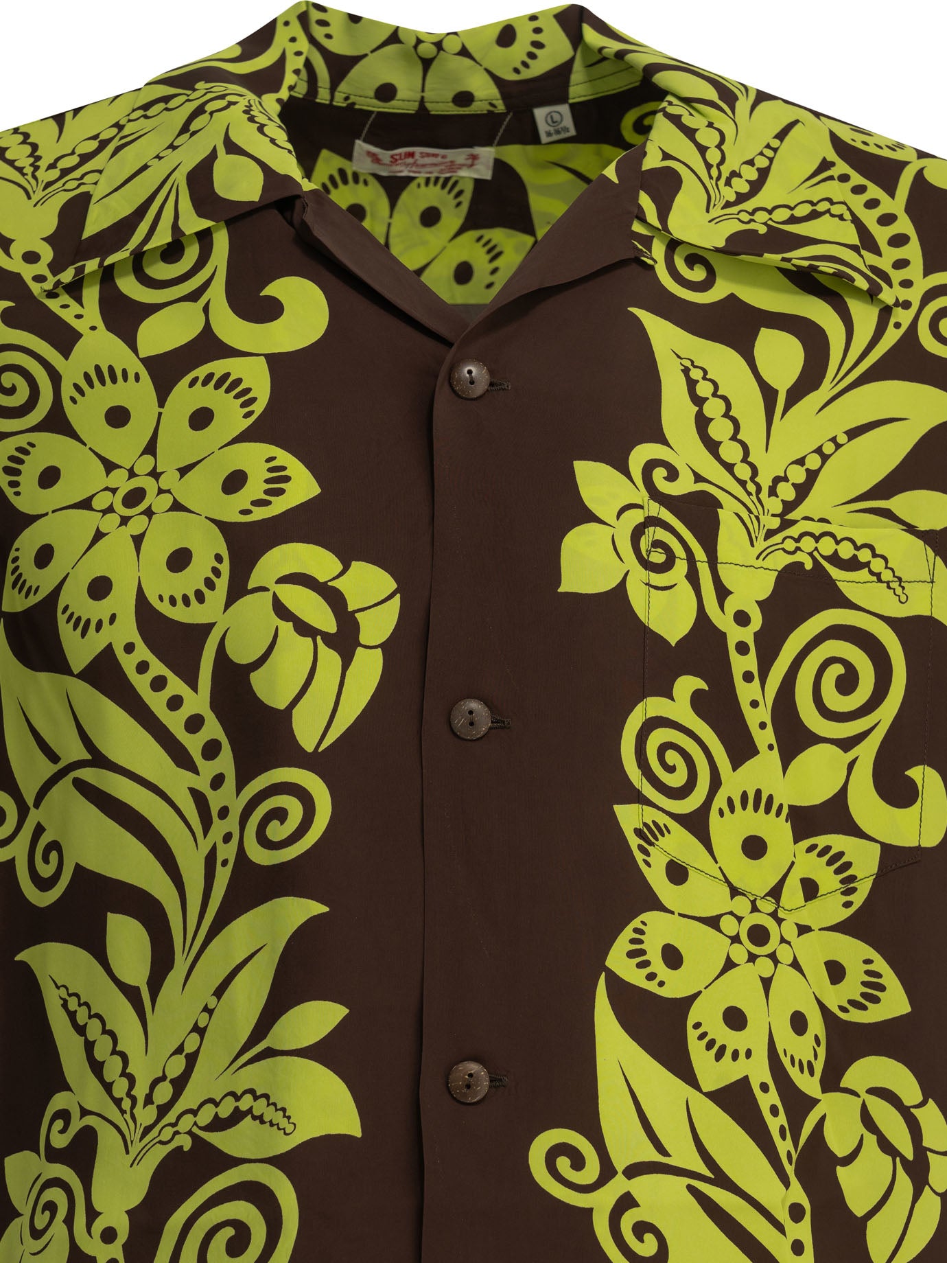 "Pictograph Flower" Casual Shirt Shirts