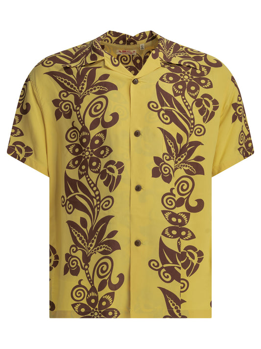 "Pictograph Flower" Casual Shirt Shirts
