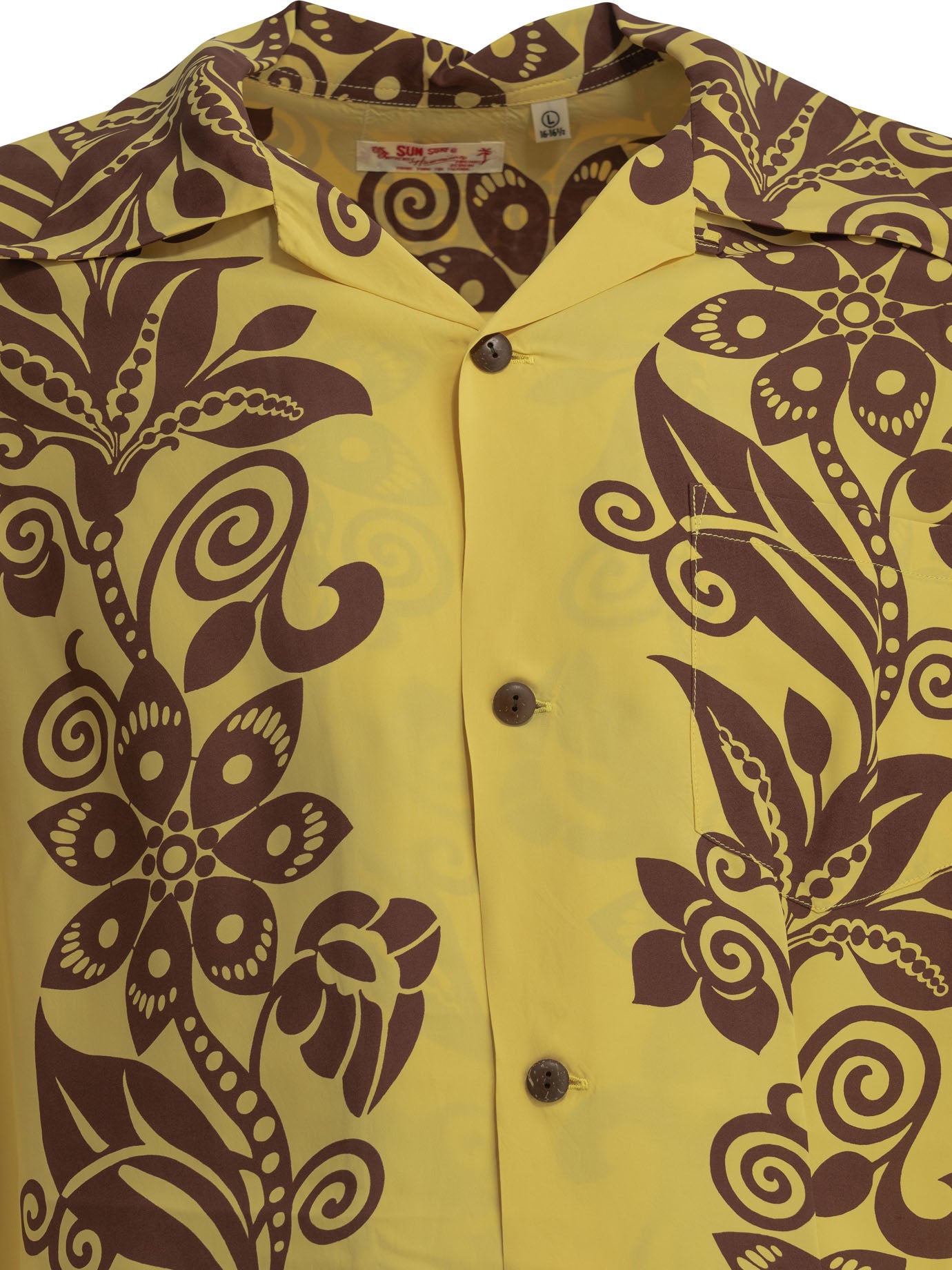 "Pictograph Flower" Casual Shirt Shirts