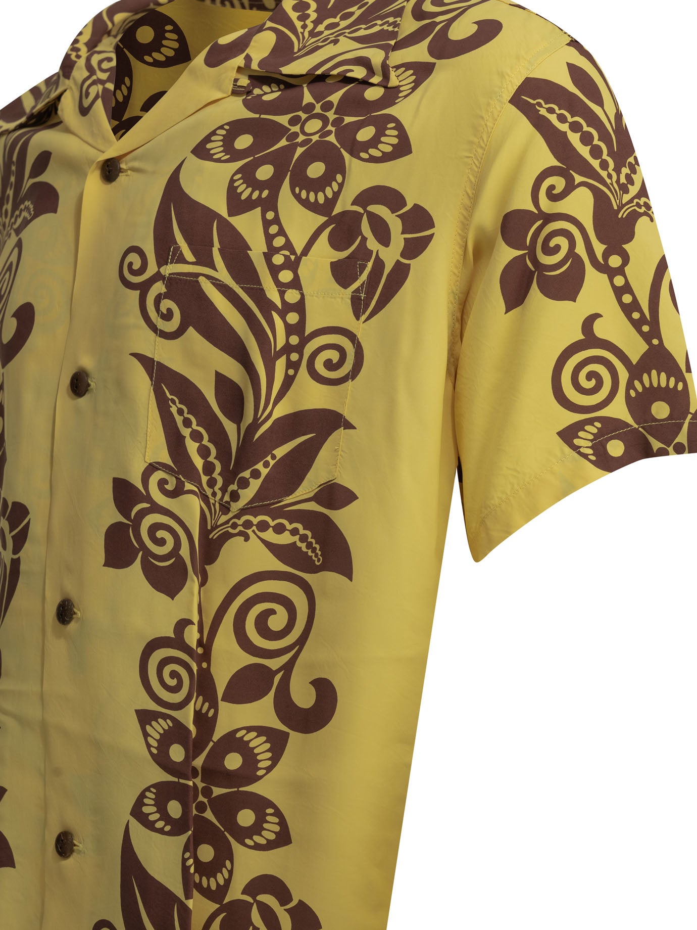 "Pictograph Flower" Casual Shirt Shirts