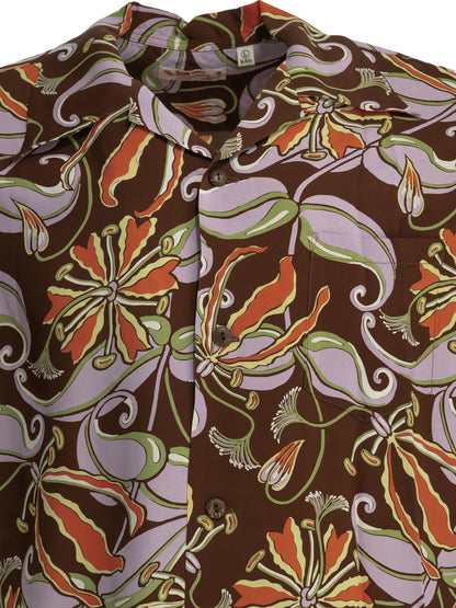 "Spider Lily" Casual Shirt Shirts