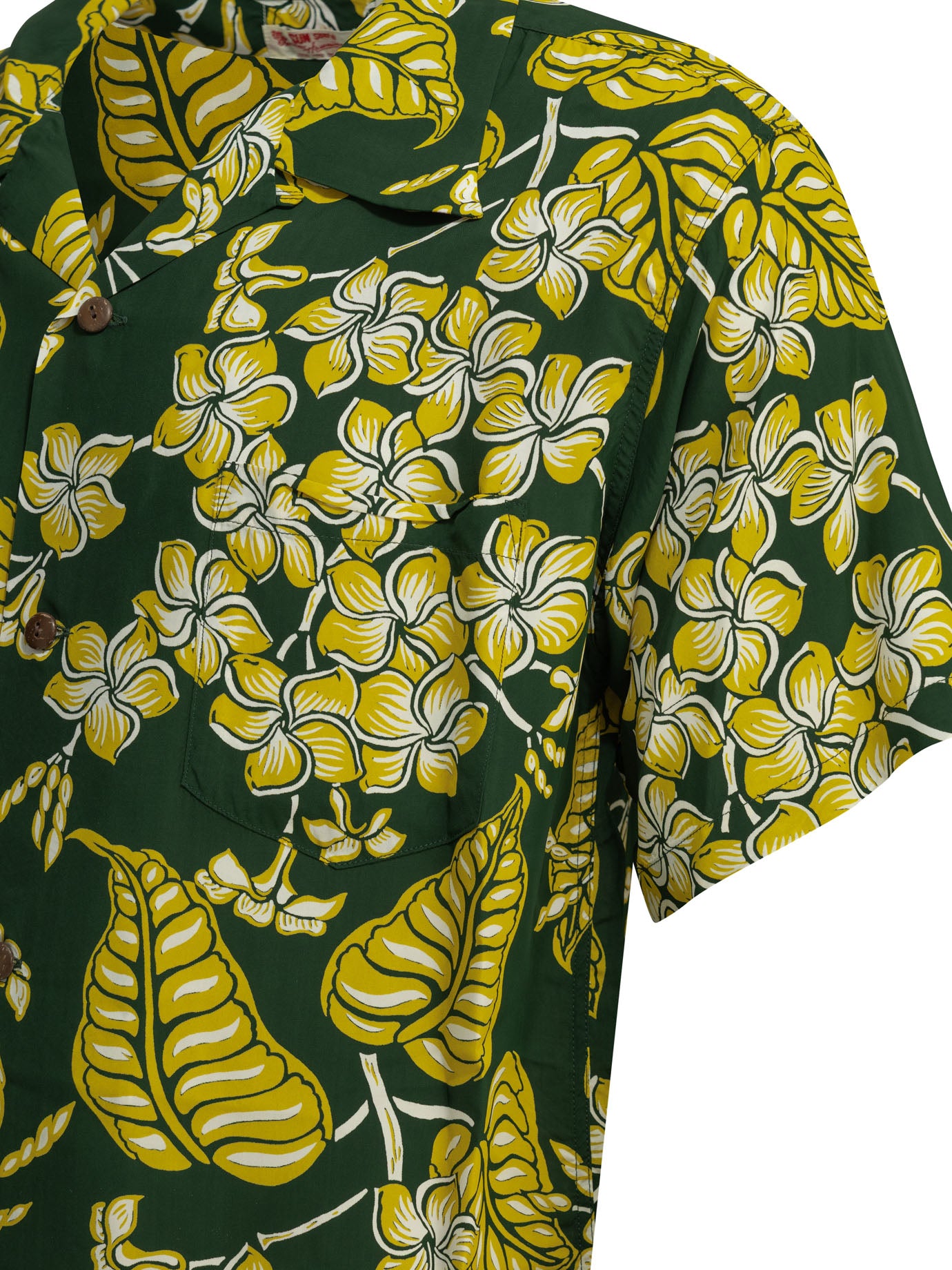 "Plumeria Blossoms" Casual Shirt Shirts