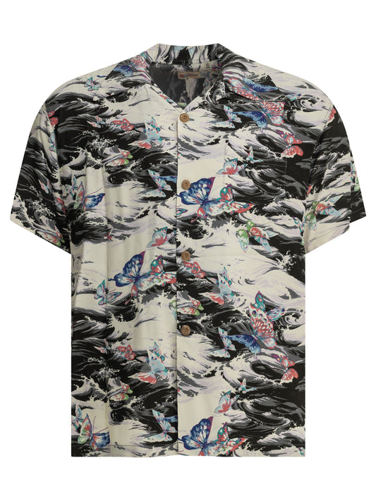 "Butterfly Splash" Casual Shirt Shirts