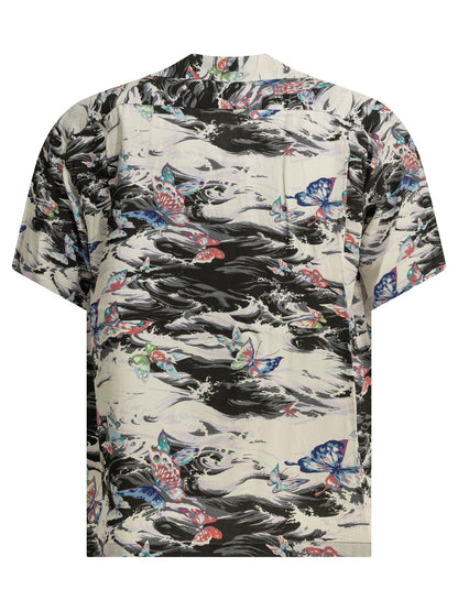 "Butterfly Splash" Casual Shirt Shirts