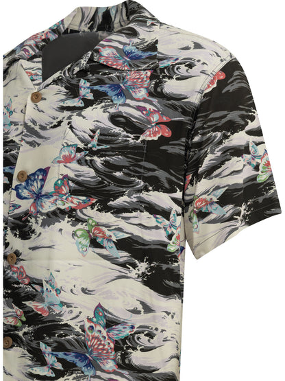 "Butterfly Splash" Casual Shirt Shirts