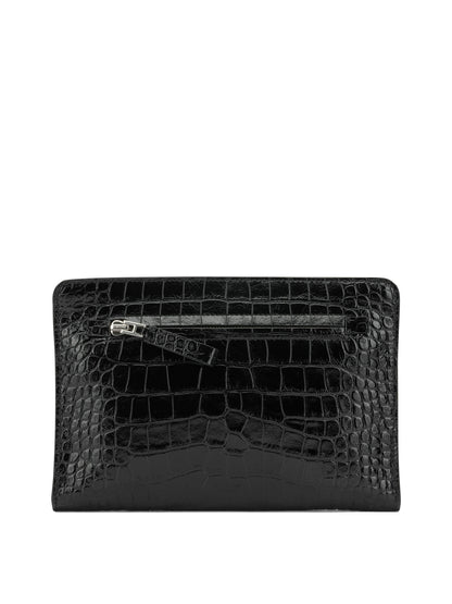 Leather Document Holder Pouch