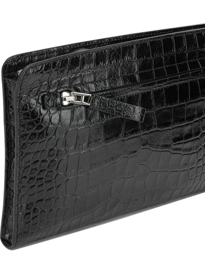 Leather Document Holder Pouch