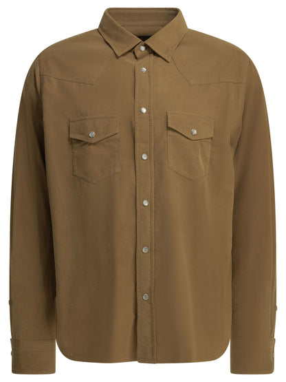Corduroy Western Shirt Shirts