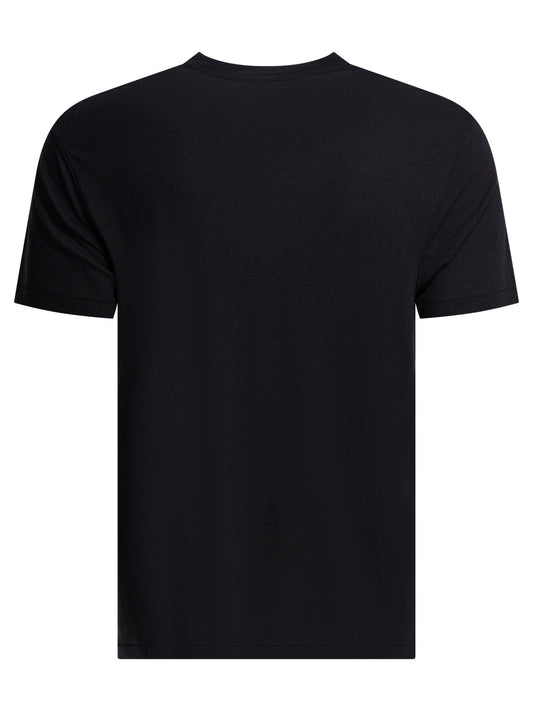 Round-neck T-shirt made of lyocell T-shirts