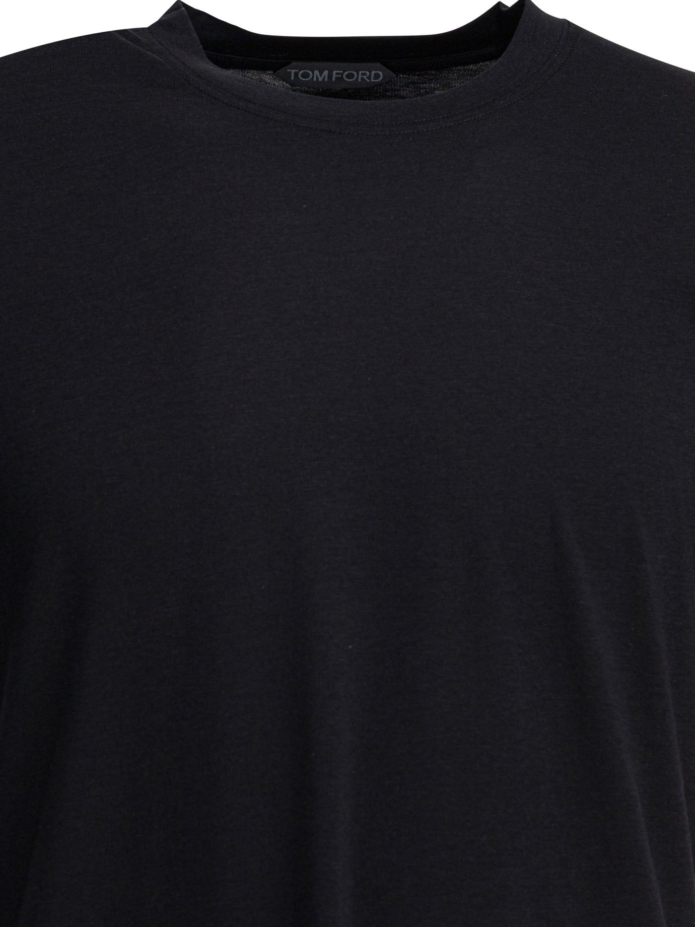 Round-neck T-shirt made of lyocell T-shirts