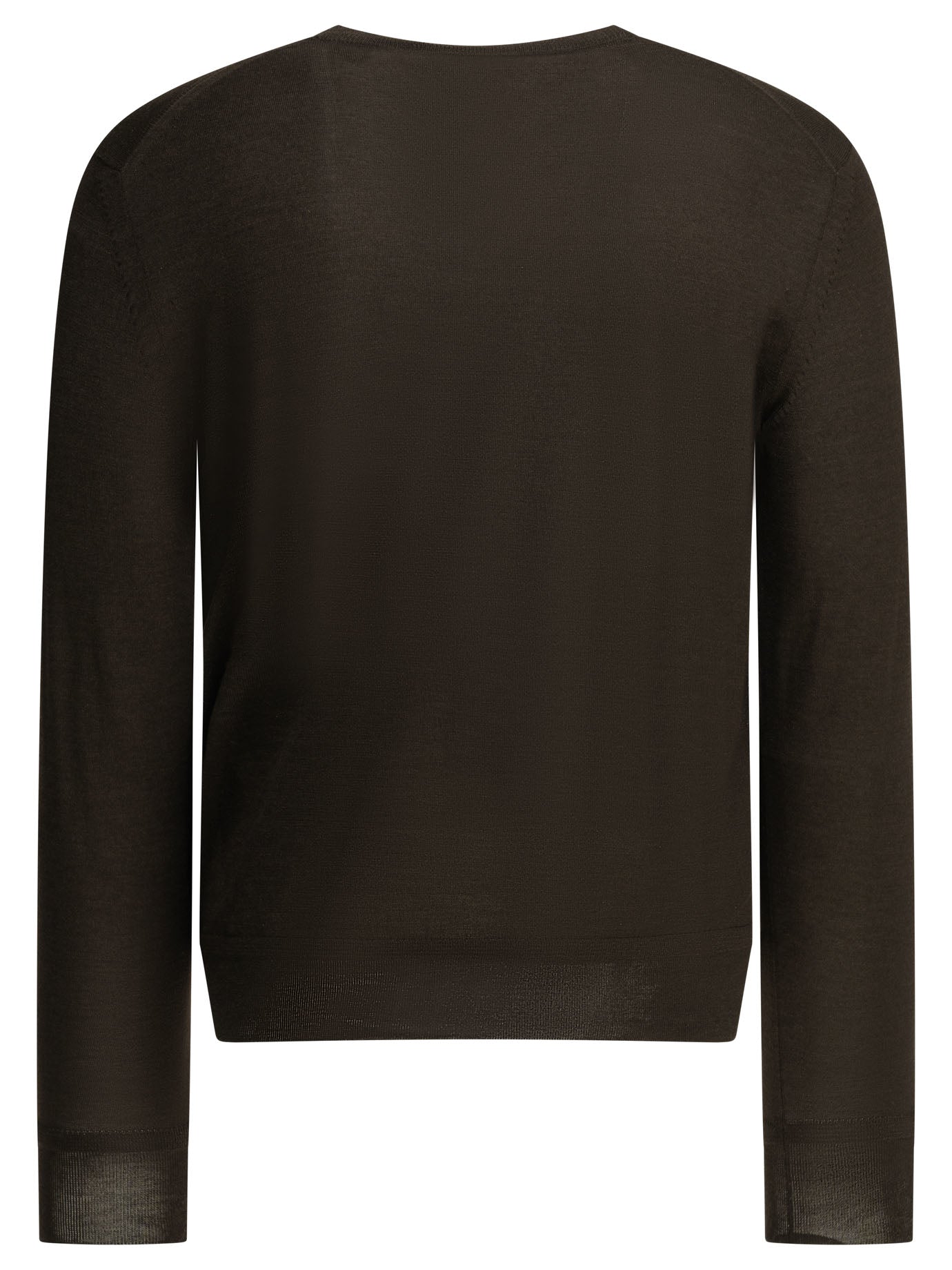 Cashmere and silk crew-neck sweater Knitwear