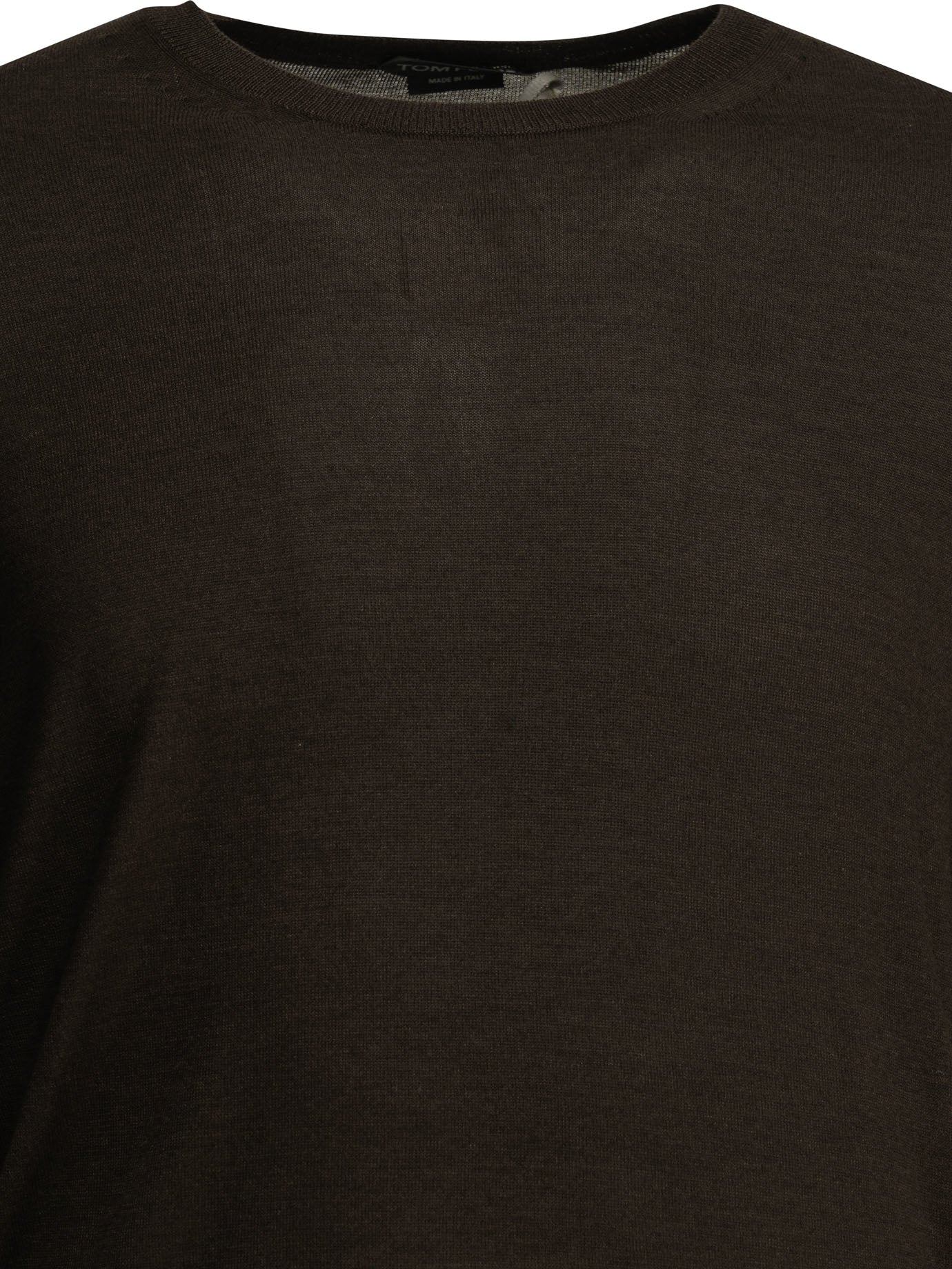 Cashmere and silk crew-neck sweater Knitwear