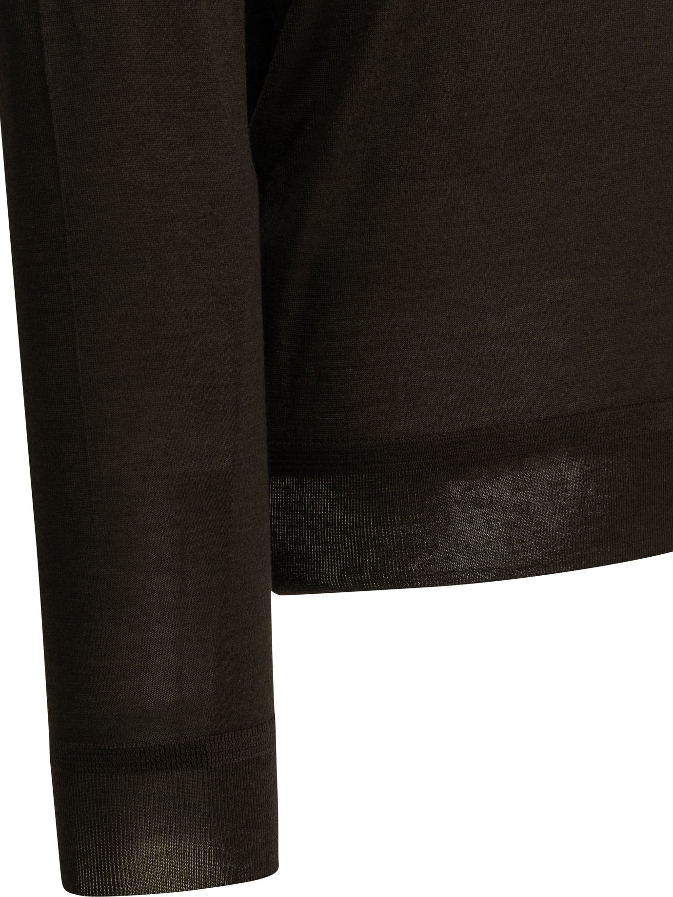 Cashmere and silk crew-neck sweater Knitwear