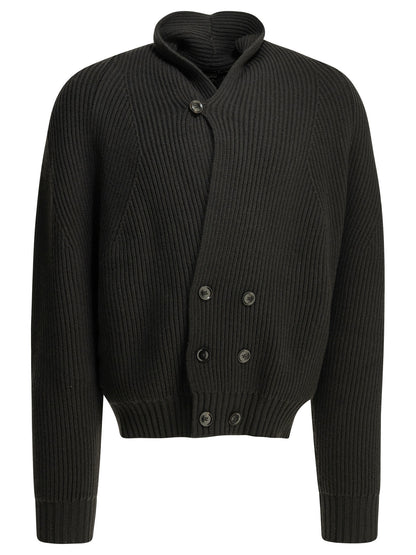 Double-breasted cashmere cardigan Knitwear