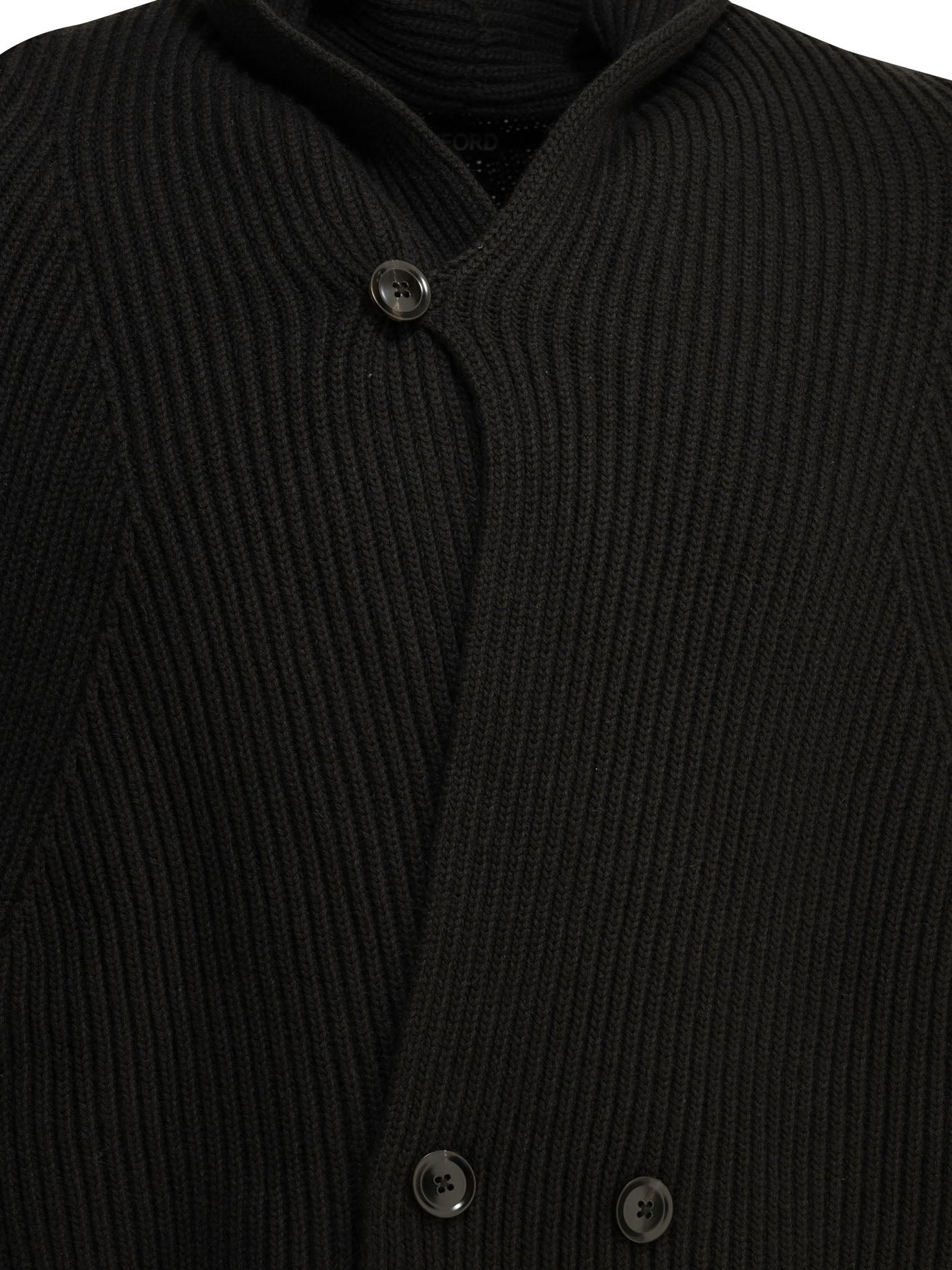 Double-breasted cashmere cardigan Knitwear
