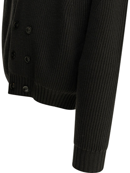 Double-breasted cashmere cardigan Knitwear