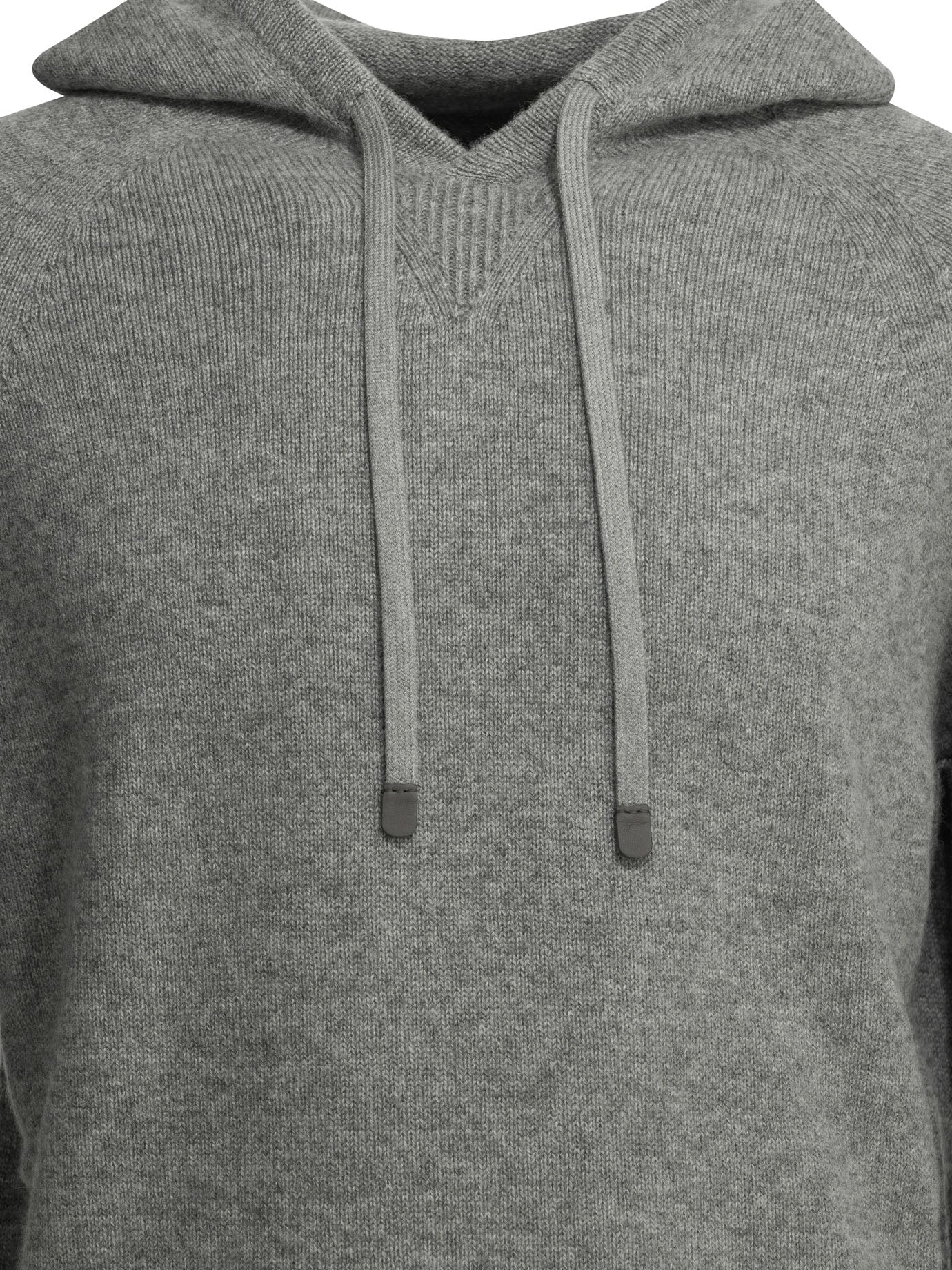 Cashmere hooded sweater Knitwear
