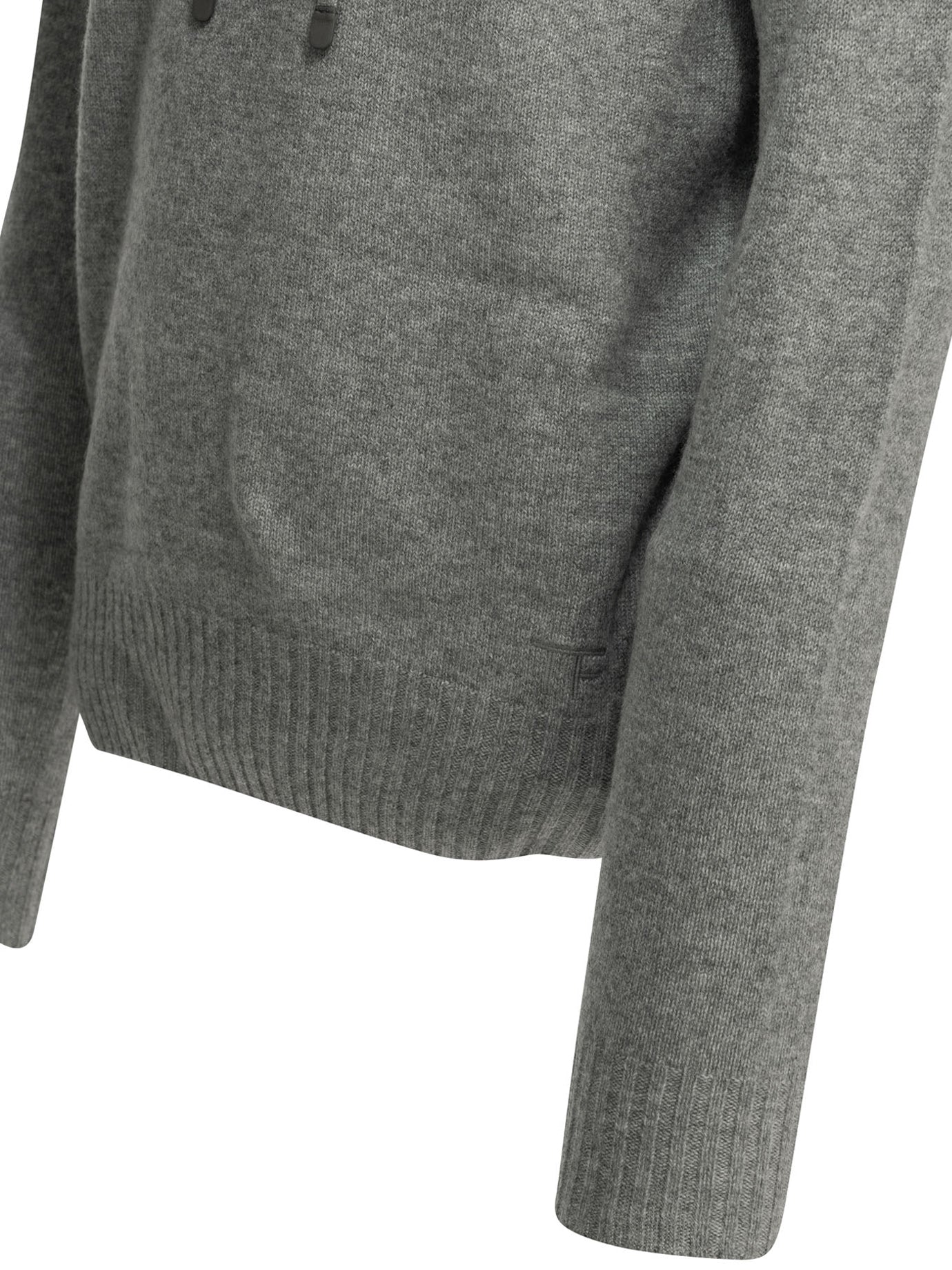 Cashmere hooded sweater Knitwear