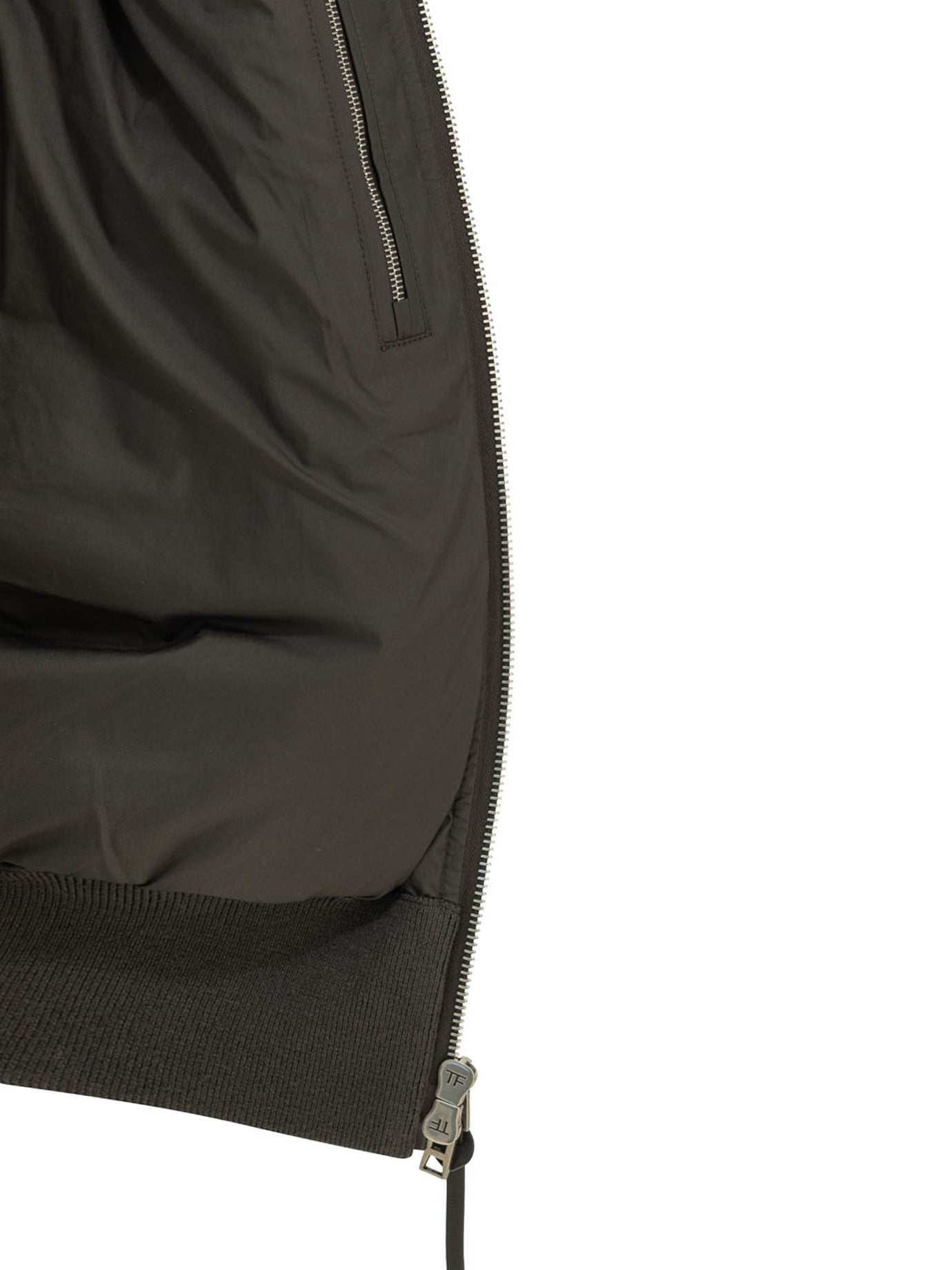 Nylon and wool short down jacket Jackets and Coats