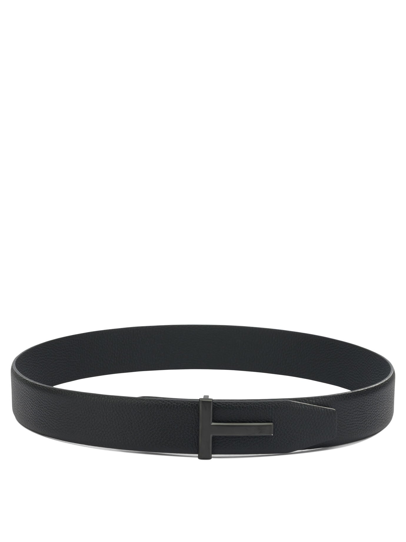 "T Icon" Leather belt Belts