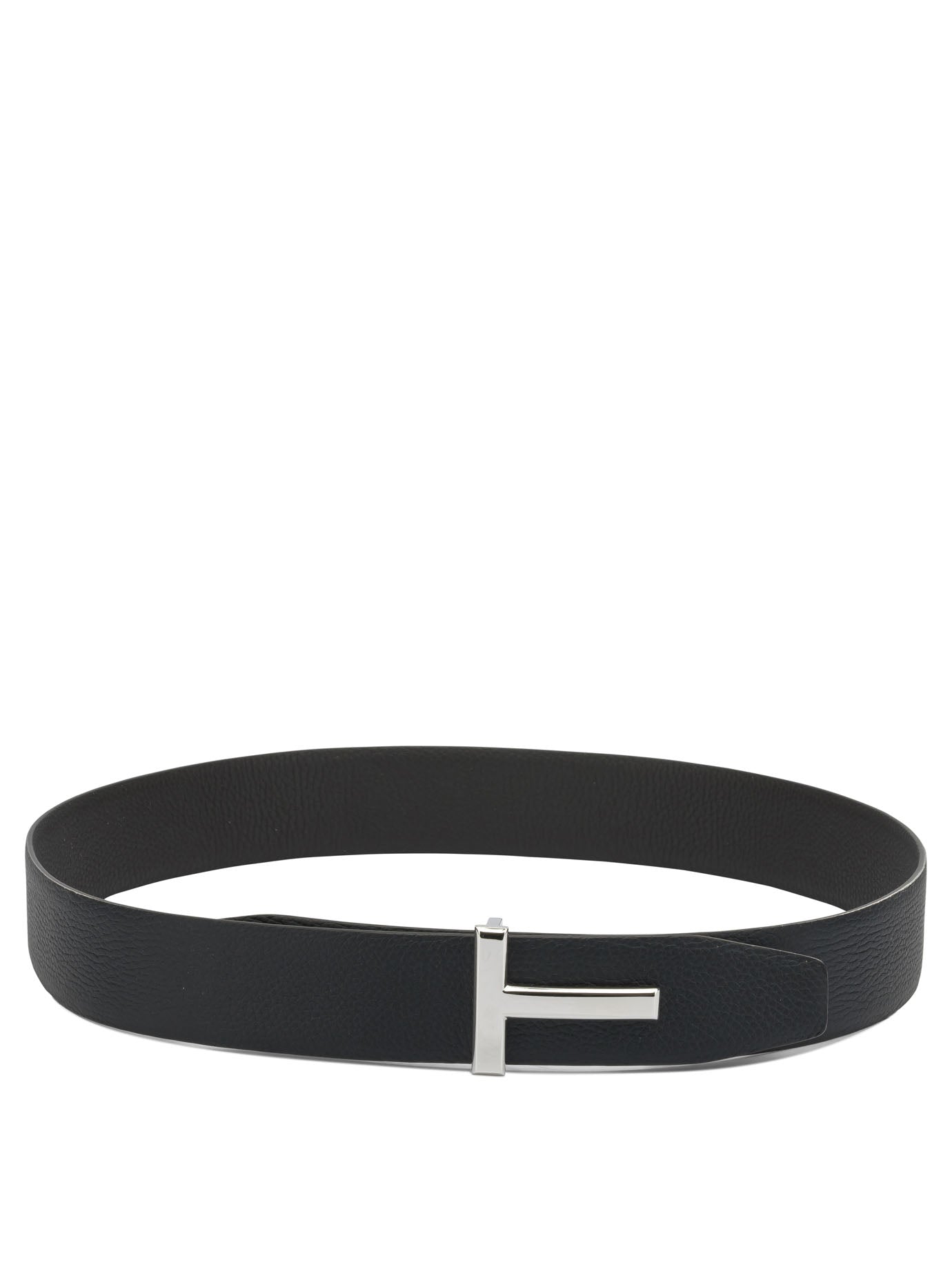 "T Icon" Leather belt Belts