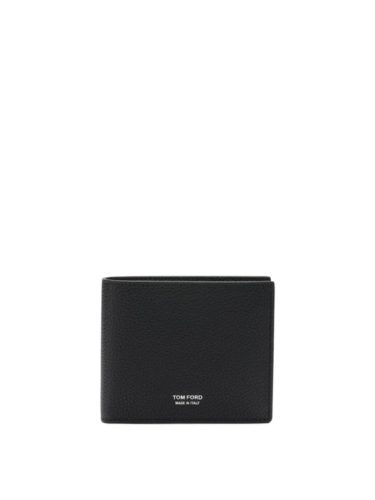 Crocodile-effect bi-fold wallet Wallets & Card holders
