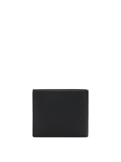 Crocodile-effect bi-fold wallet Wallets & Card holders